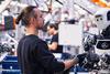 Humans and robots already work hand in hand today. However, increasing digitalisation and automation will change jobs in automotive factories. (Image- Mercedes-Benz)