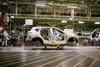The 2019 Acura RDX making its way through the assembly line at the East Liberty Auto Plant