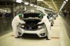 end of honda mexico assembly line - honda fit copy