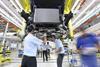 The Mercedes-Benz plant at Chakan, Pune