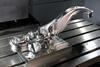 A front knuckle for JLR, after machining on the Hurco VM20i. copy
