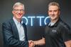 (L to R) Blake D. Moret, CEO of Rockwell Automation, and Matt Rendall, CEO, Clearpath Robotics & OTTO Motors