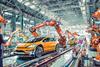 Manufacturing Engineering - The inside of an automotive manufacturing factory