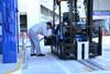 Toyota fuel cell forklift Motomachi
