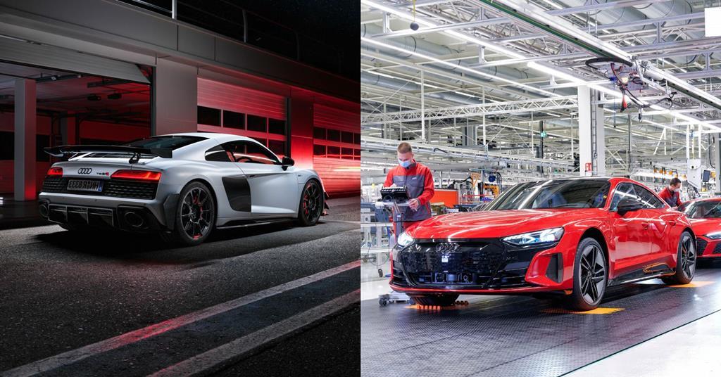 R8 and e-Tron GT: Audi's non-identical twins