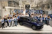 The VW Tayron celebrated its SOP in Wolfsburg at the end of November 2024. (Image- Volkswagen)