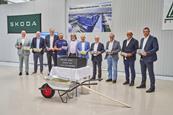 Škoda breaks ground on high-tech, low-emission paint shop