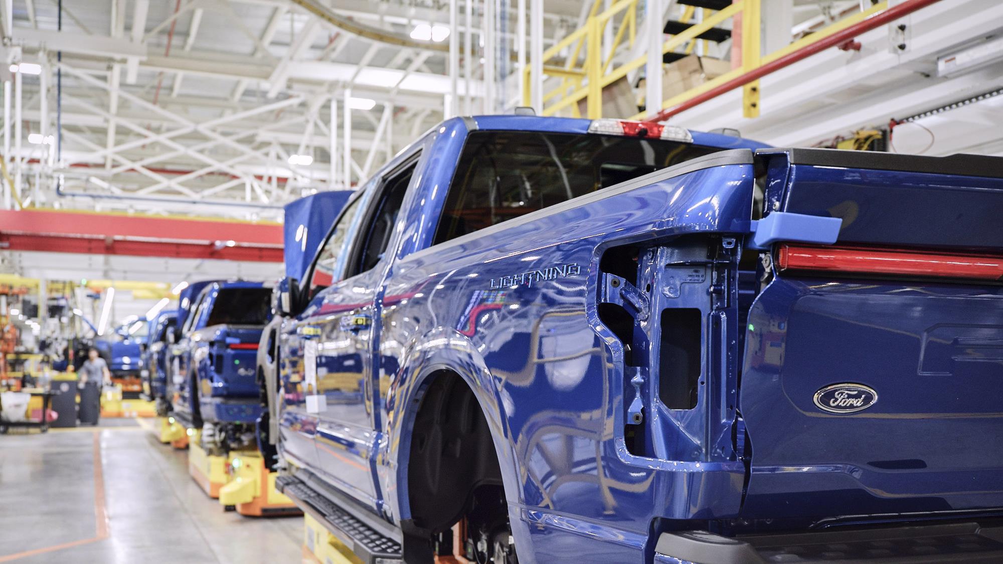 Ford fitting out Rouge plant to quadruple F-150 EV output after sales ...