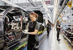 Mercedes-Benz Sindelfingen S-Class assembly