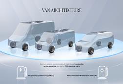 Mercedes EV van architecture