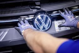 Golf production at VW's Wolfsburg plant