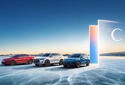 BYD-three-cars-Atto3-Han-Tang-red-white-blue-exterior-pc
