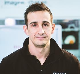 Mark Dickin - head of Ricoh 3D print