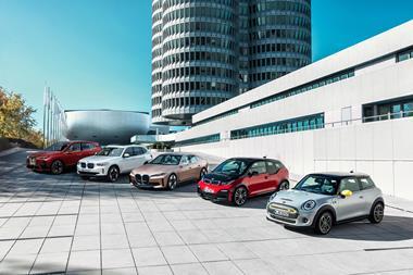 BMW Group BEV range