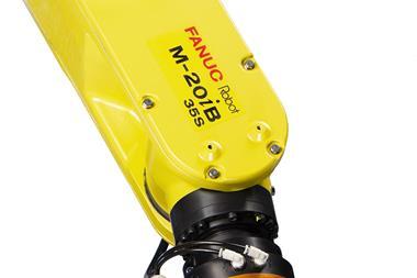 Axially-compliant orbital sander is specifically designed for robotic surface preparation and finishing