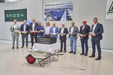 Škoda breaks ground on high-tech, low-emission paint shop