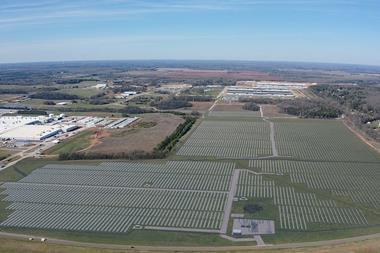 Planned solar park at Toyota's North Alabama engine plant
