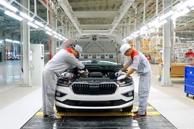 Skoda production in Vietnam