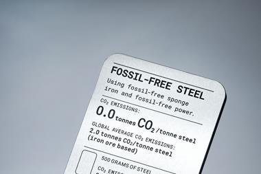 Fossil-free steel barRESIZE