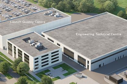 Bentley's Launch Quality Centre and Engineering Technical Centre