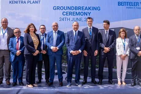 Automotive tech firm Benteler breaks ground on smart, sustainable automotive plant in Morocco