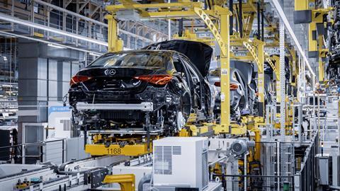 C-Class on Production line