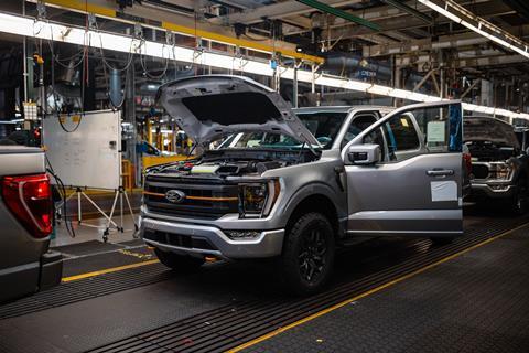 Ford 150 Dearborn Truck assembl