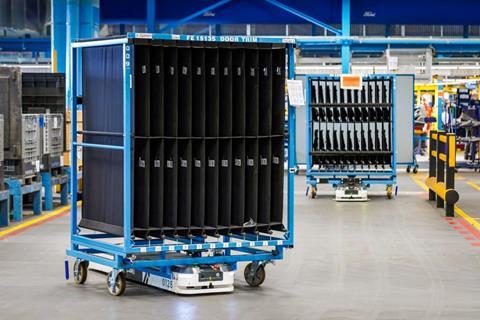 Ford Cologne automated tool transport system
