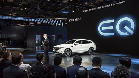 Mercedes Benz EQ_China