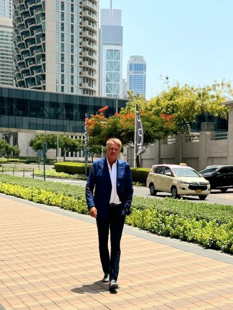 Lars Carlstrom, CEO, Statevolt, taken in Dubai following a meeting with the region's authorities