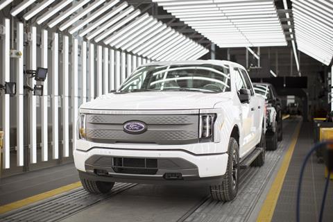 Ford F-150 Lightning Production Restarts at REVC in Dearborn