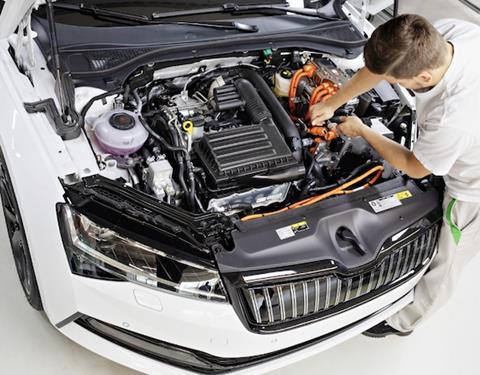 Skoda Superb IV assembly - Kvasiny