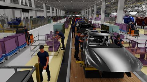 Virtual factory Plant Munich