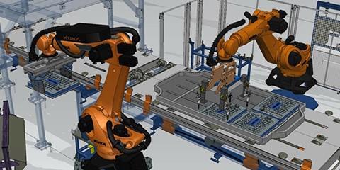 Siemens Robotic-Battery-Assembly