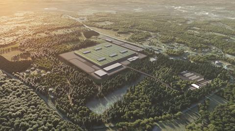 BMW Woodruff Battery plant digital render