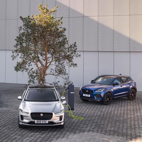 Jag i-Pace and e-Pace