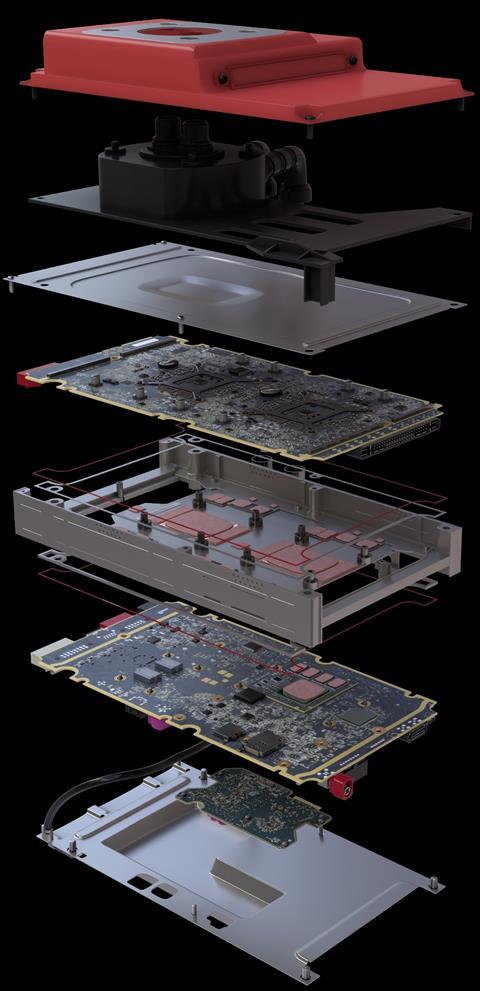 The solution improves heat dissipation between automotive electronics and cooling components