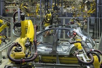 Porsche plant in Leipzig