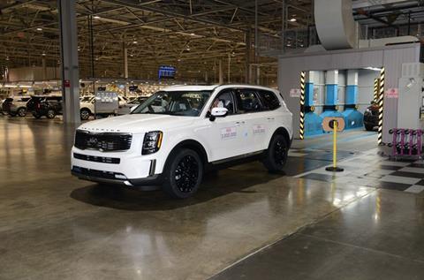 Kia Telluride West Point plant