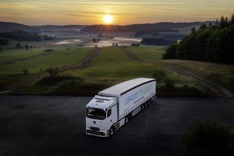 Production of the eActros was underpinned by simultaneous integration and extensive high-voltage training SOURCE - daimlertruck.
