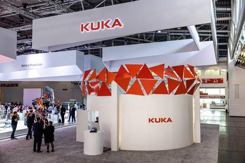 Kuka Dome at Automatica trade fair 2023 copy