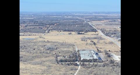 Panasonic Kansas plant under construction