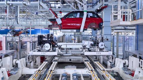 Production of the MINI Countryman Electric at BMW Group Plant Leipzig