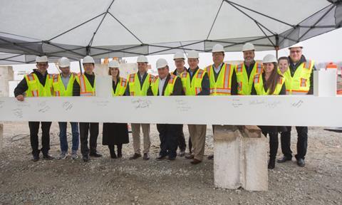 Stellantis and Samsung SDI's first Kokomo gigafactory marks construction milestone