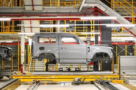 The cloud-based network will connect 128 JLR production sites across the globe
