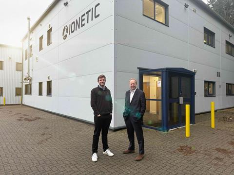 James Eaton, CEO and Co-Founder of IONETIC (left); Andy Palmer, Chairman of IONETIC (right)