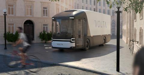 Volta trucks street