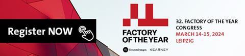 Factory of the Year logo 2024