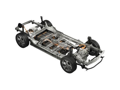 The MX-30 EV is equipped with e-Skyactiv – Mazda’s new electric drive technology