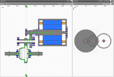 Romax Concept (1) caption_ Romax Concept screenshot showing layout